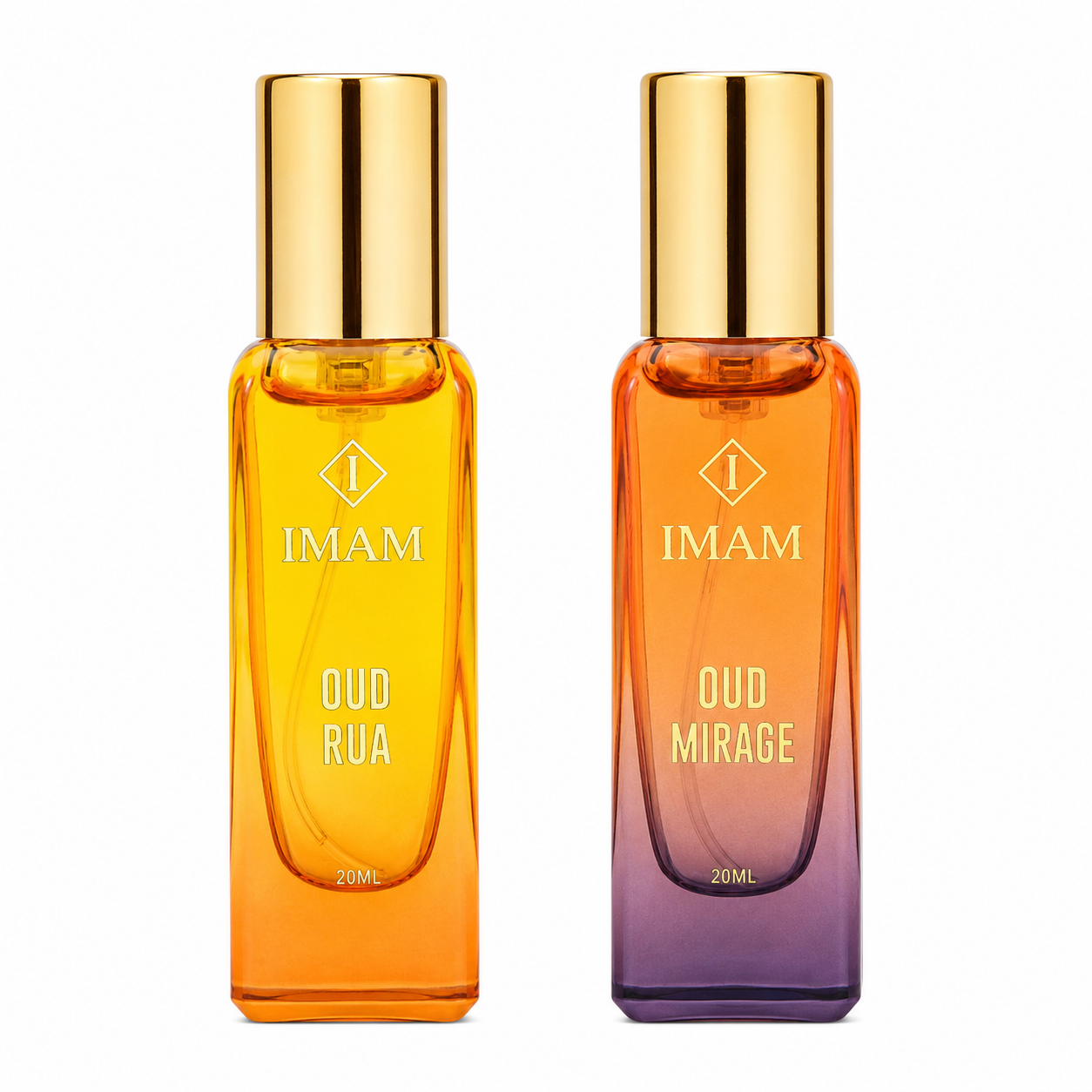 Oud Mirage & Rua Perfume Combo – 20ml × 2