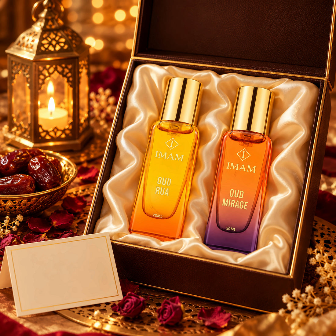 Oud Mirage & Rua Perfume Combo – 20ml x 2