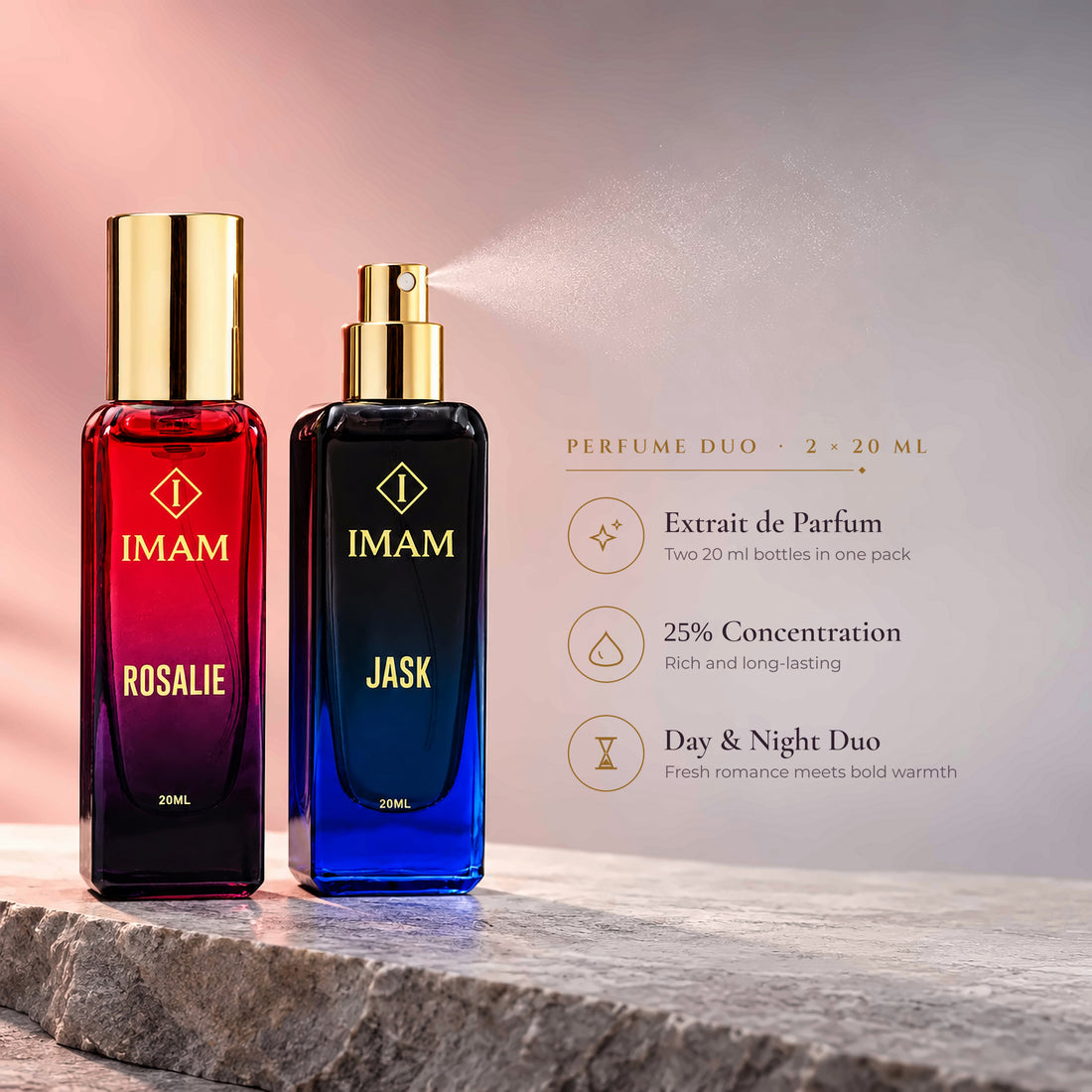 Rosalie & Jask Perfume Combo – 20ml x 2