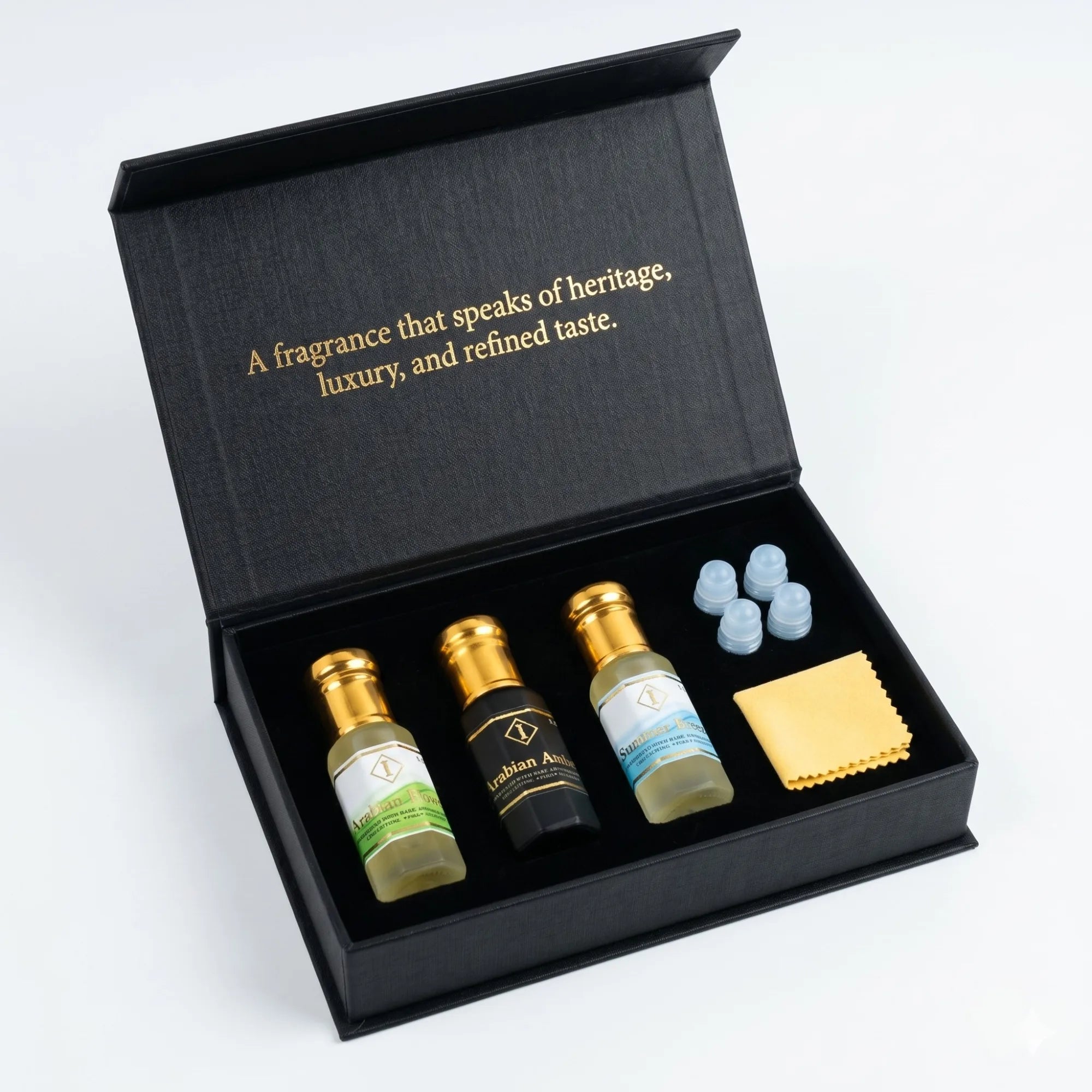 The Heritage Luxury Attar Gift Set | Premium Trio Collection Main image