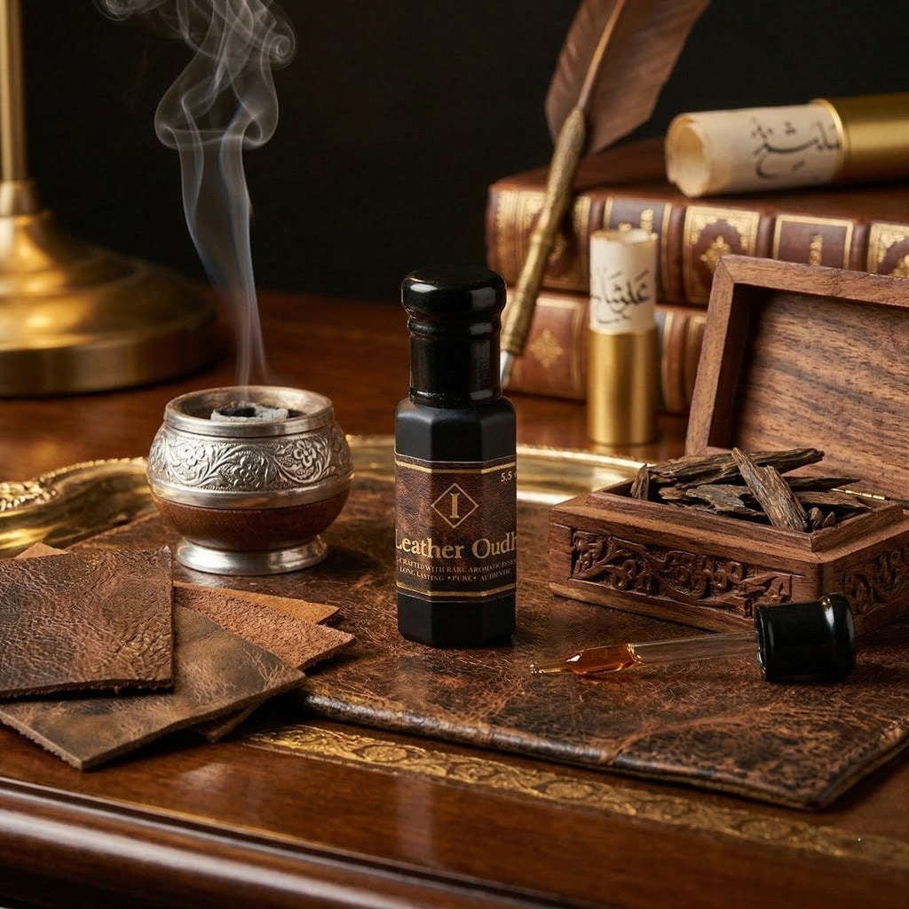 Leather Oud Attar - IMAM