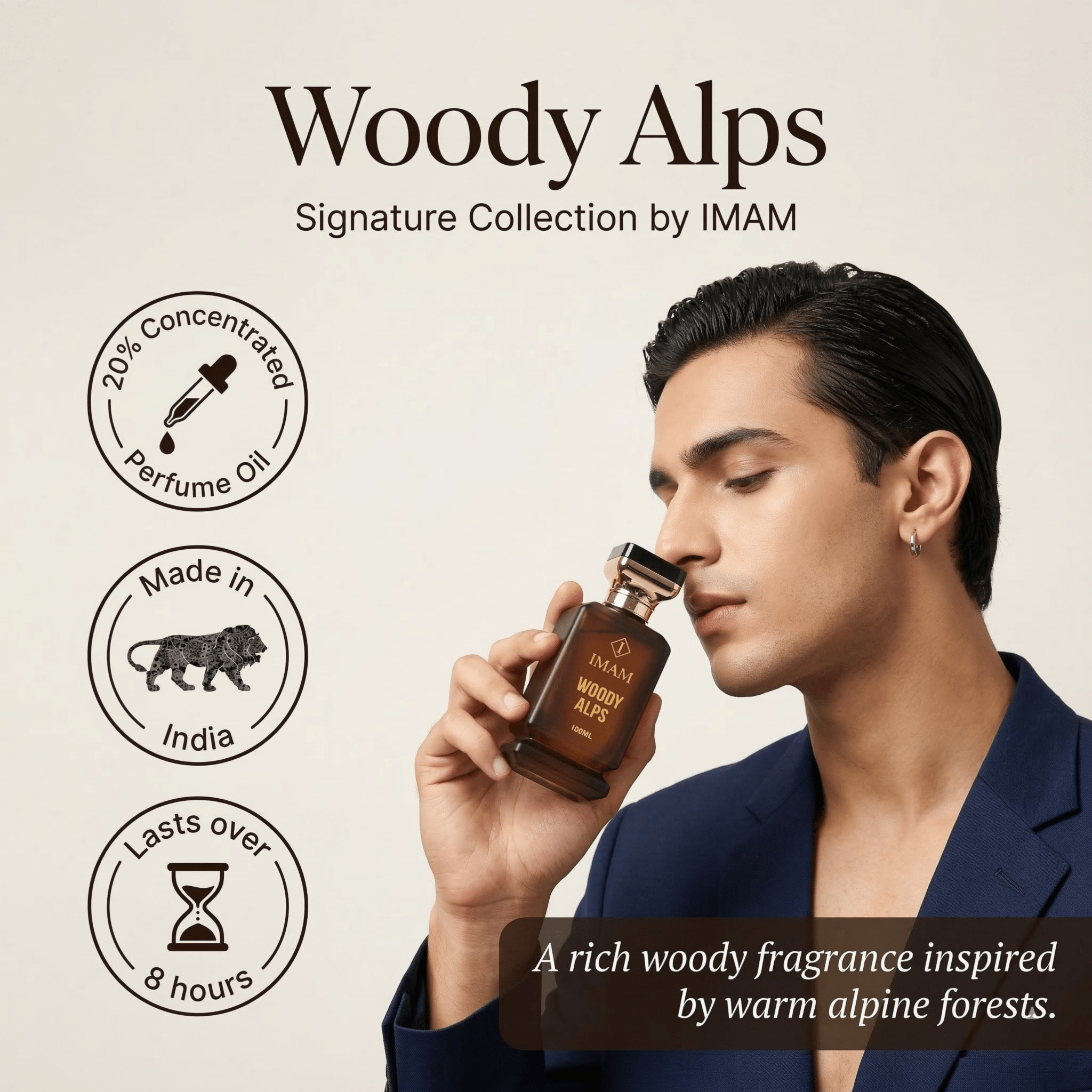WOODY ALPS Perfume (100 ml) - IMAM